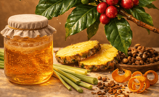 SUN ZEST - SLOŽENÍ A BENEFITY SUROVIN